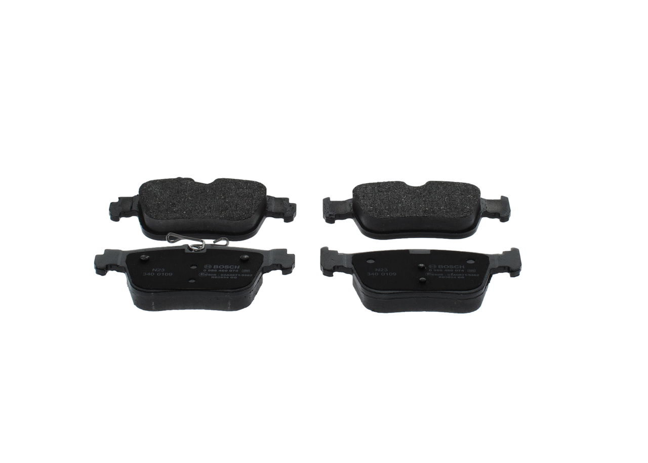 BOSCH Bremseklodser 0986460074 for VW