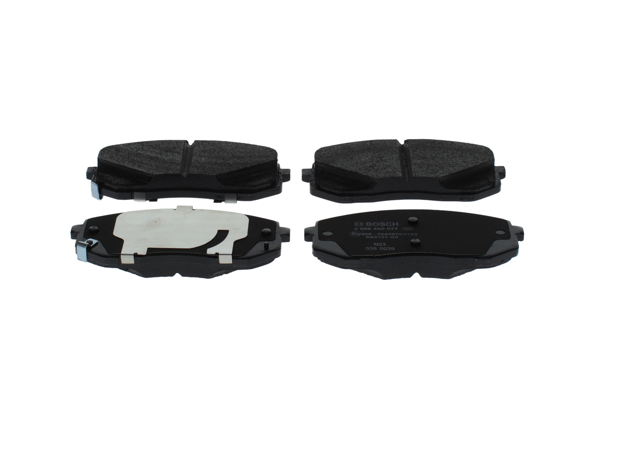 BOSCH Bremseklodser 0986460077 for KIA