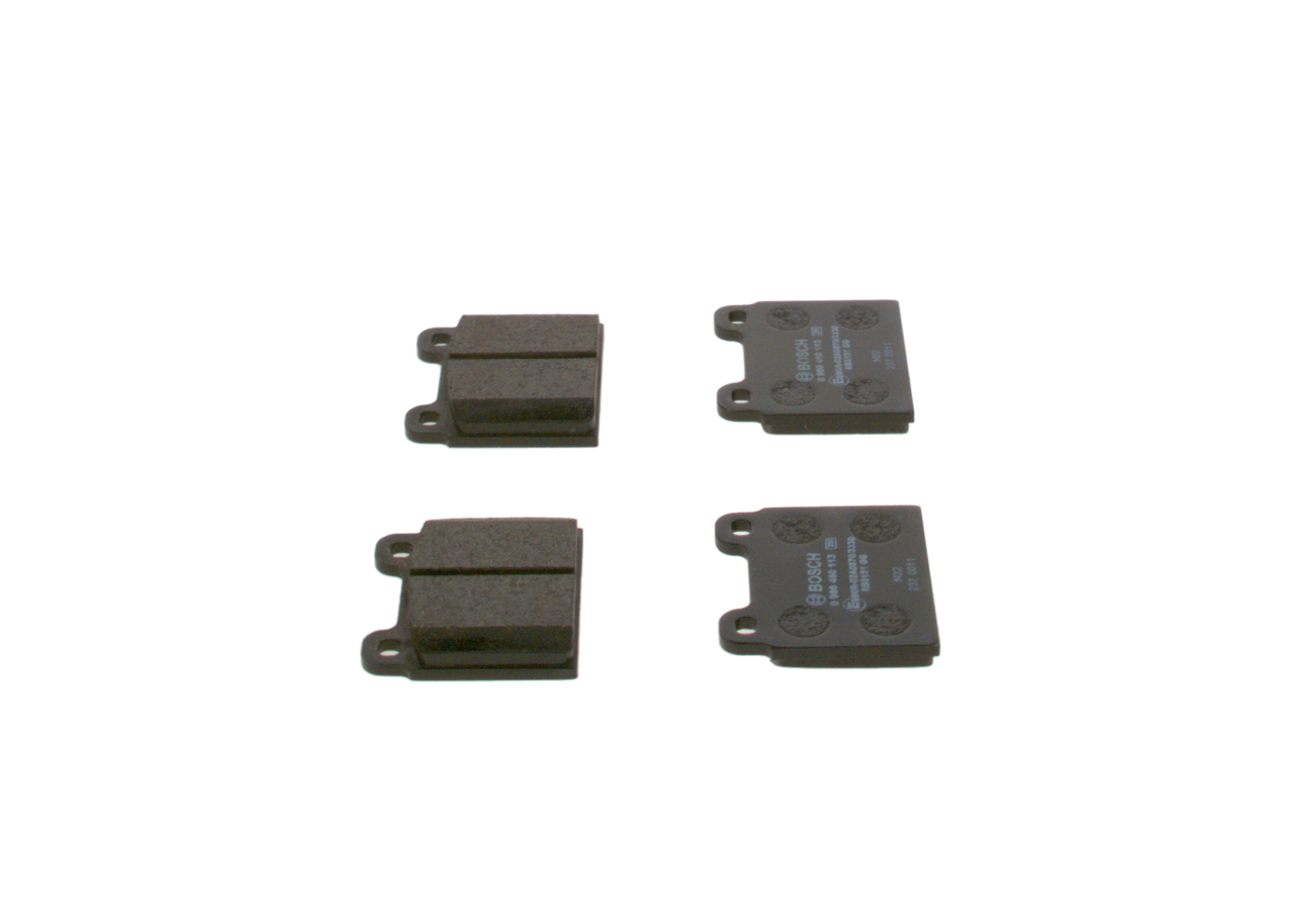 BOSCH Bremseklodser 0986460113 for FERRARI FORD HOLDEN OPEL ALFA ROMEO FIAT VAUXHALL VW BMW MERCEDES-BENZ PORSCHE