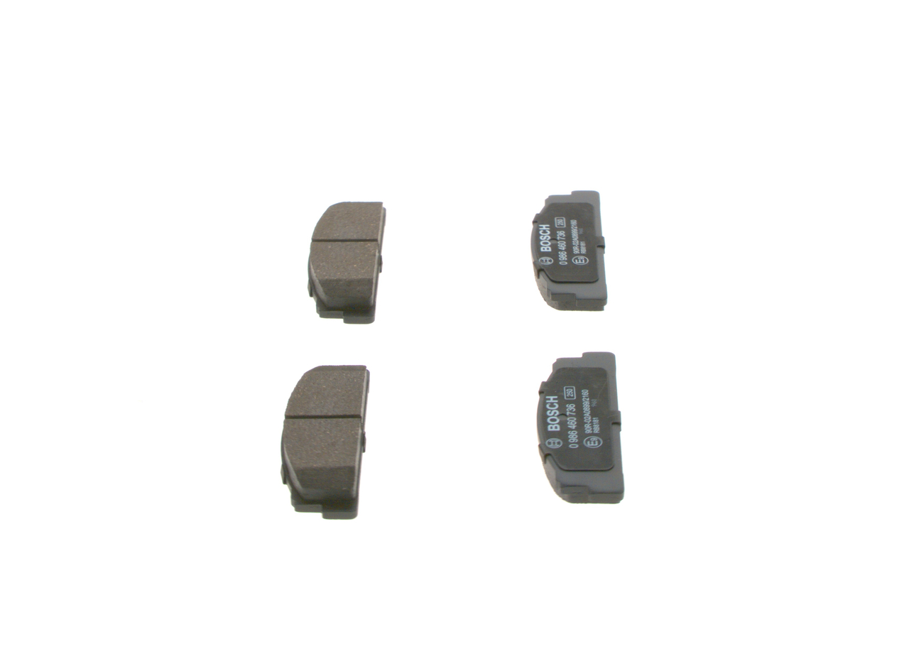 BOSCH Bremseklodser 0986460736 for FIAT LANCIA SEAT ZASTAVA AUTOBIANCHI FSO TALBOT