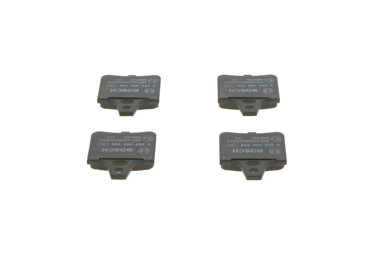 BOSCH Bremseklodser 0986460958 for CITROËN PEUGEOT