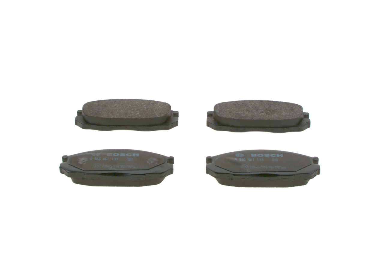 BOSCH Bremseklodser 0986461133 for NISSAN