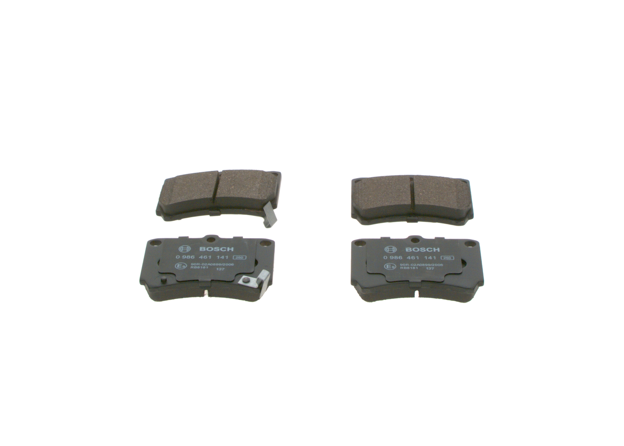 BOSCH Bremseklodser 0986461141 for MITSUBISHI MAZDA KIA