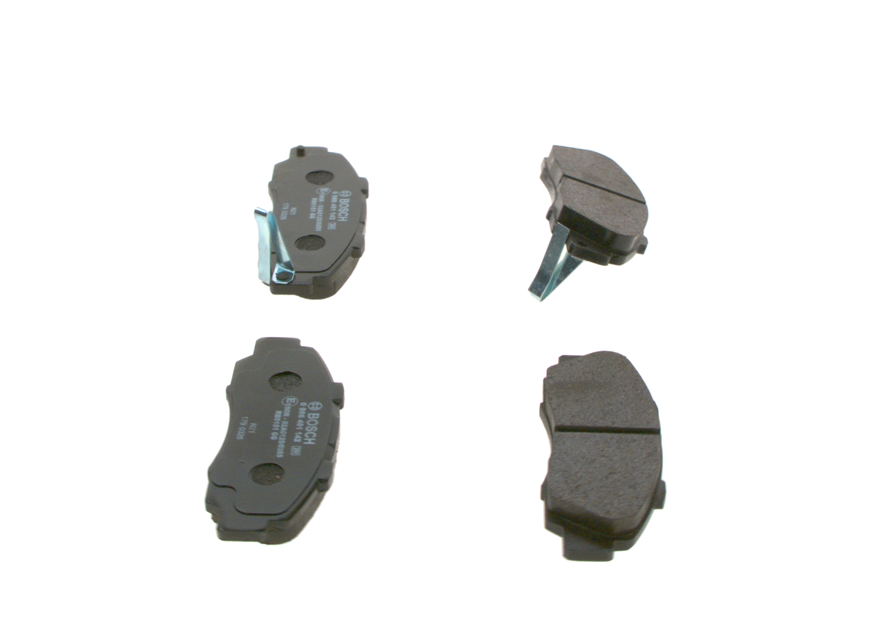 BOSCH Bremseklodser 0 986 461 142 for HONDA ISUZU NISSAN ROVER