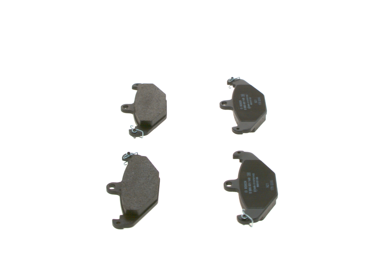 BOSCH Bremseklodser 0986461148 for CHRYSLER HOLDEN RENAULT LOTUS