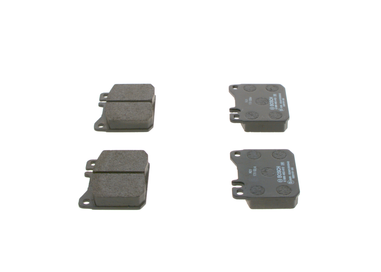 BOSCH Bremseklodser 0986463412 for DAF MERCEDES-BENZ VW TALBOT