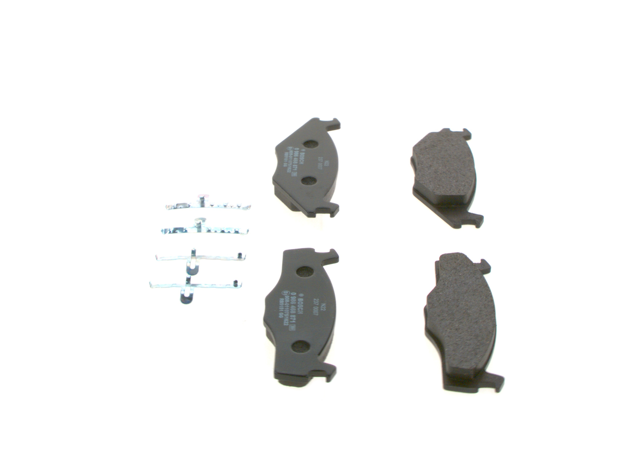 BOSCH Bremseklodser 0986468871 for MEGA VW