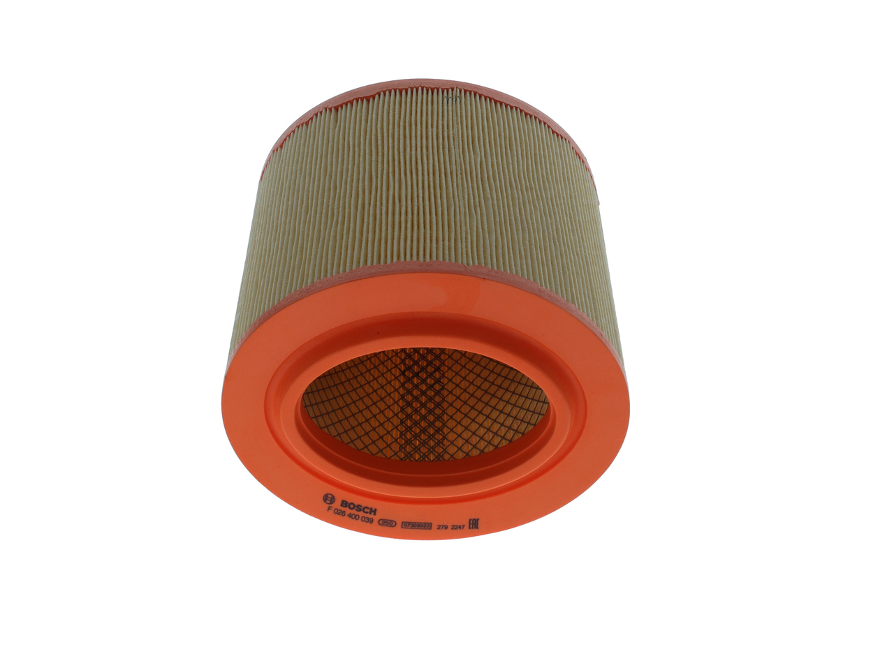 BOSCH Luftfilter f026400039 Filterindsats outer_diameter_mm_497|Yderdiameter [mm]|189 diameter_1_mm_341|Diameter 1 [mm]|114 height_mm_209|Højde [mm]|2