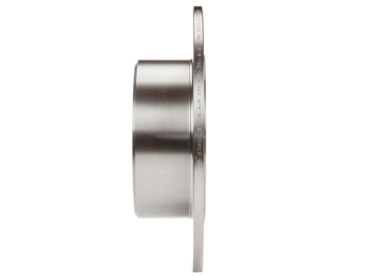 BOSCH Bremseskive 0986478199 fuld 279mm 10mm for MERCEDES-BENZ