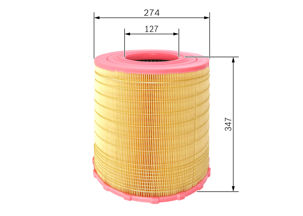 BOSCH F 026 400 284 273,5mm for MERCEDES-BENZ