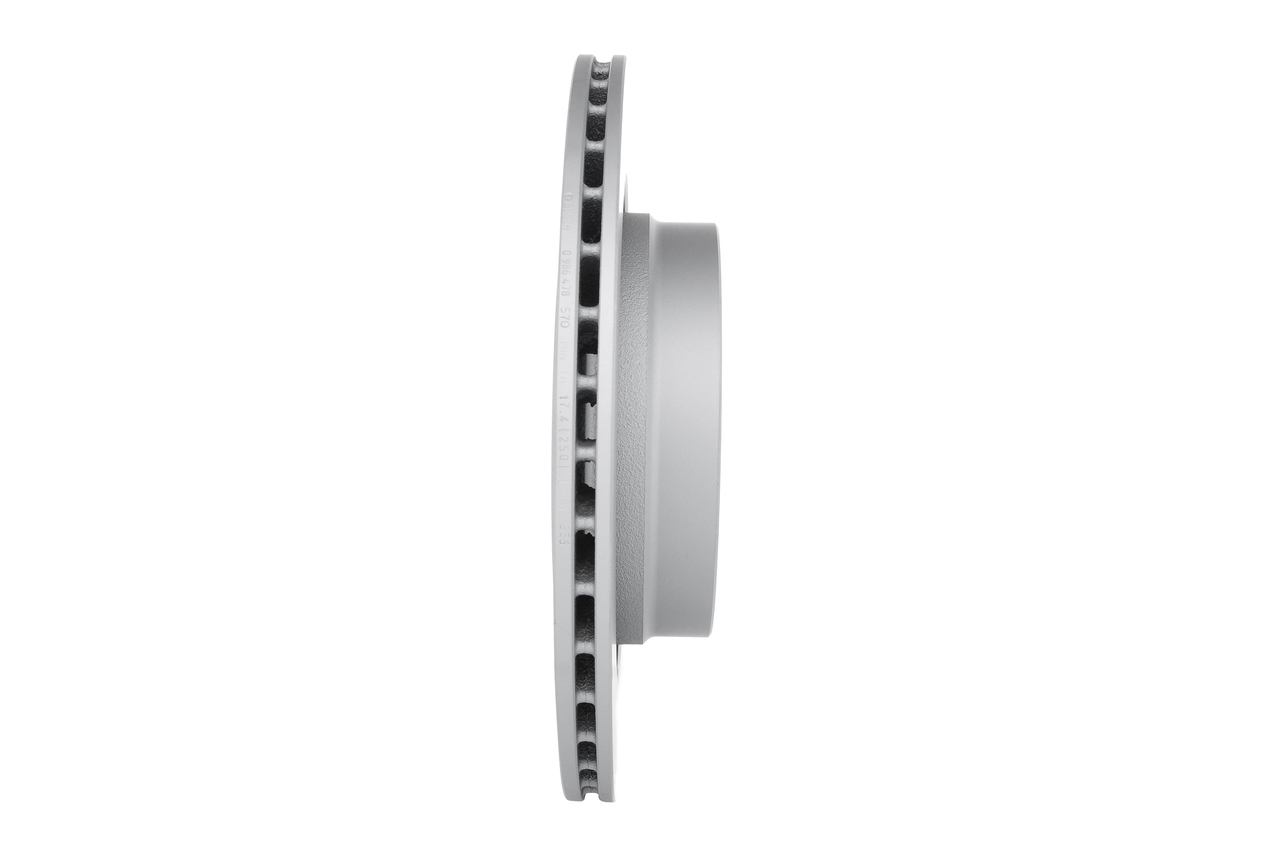 BOSCH Bremseskive 0986478570 indvendig ventileret 294mm 19mm for BMW