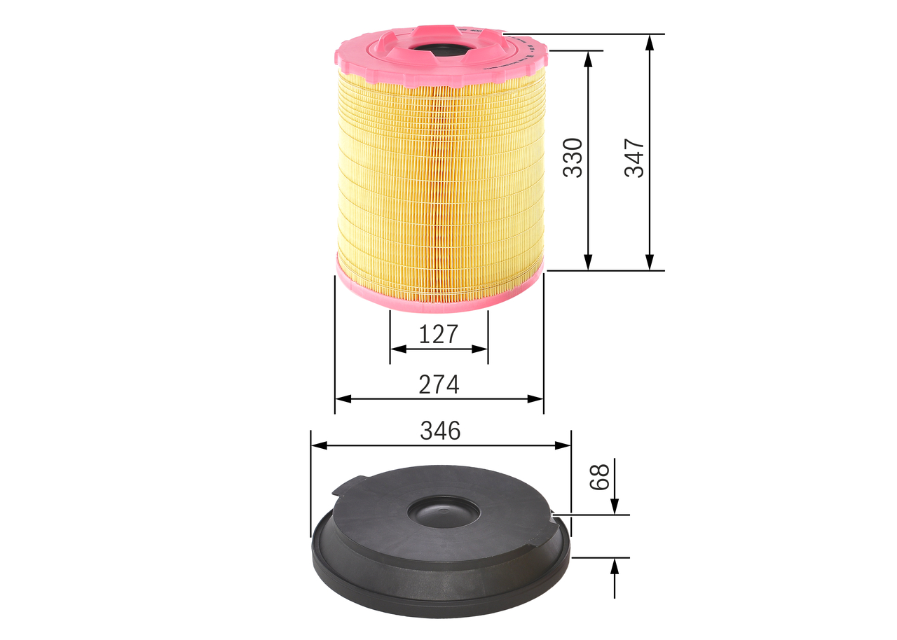 BOSCH f026400288 273,5mm for MERCEDES-BENZ RENAULT