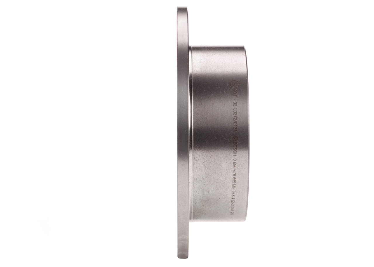 BOSCH Bremseskive 0986478655 fuld 262mm 10mm for PROTON MITSUBISHI KIA