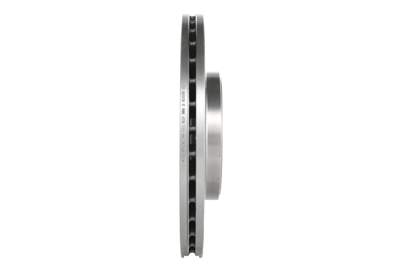 BOSCH Bremseskive 0986478734 indvendig ventileret 280mm 24mm for RENAULT