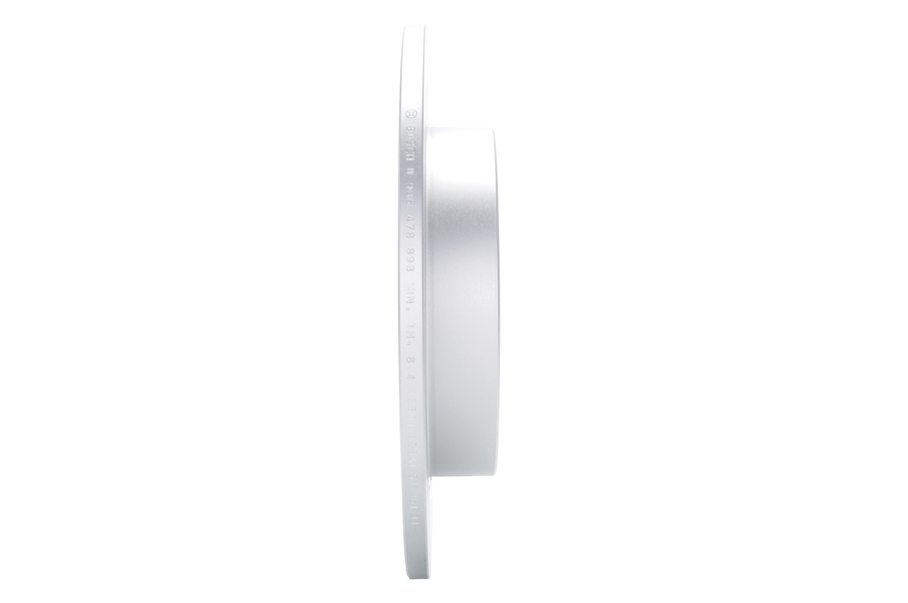 BOSCH Bremseskive 0986478898 fuld 260mm 10mm for VOLVO MITSUBISHI PROTON