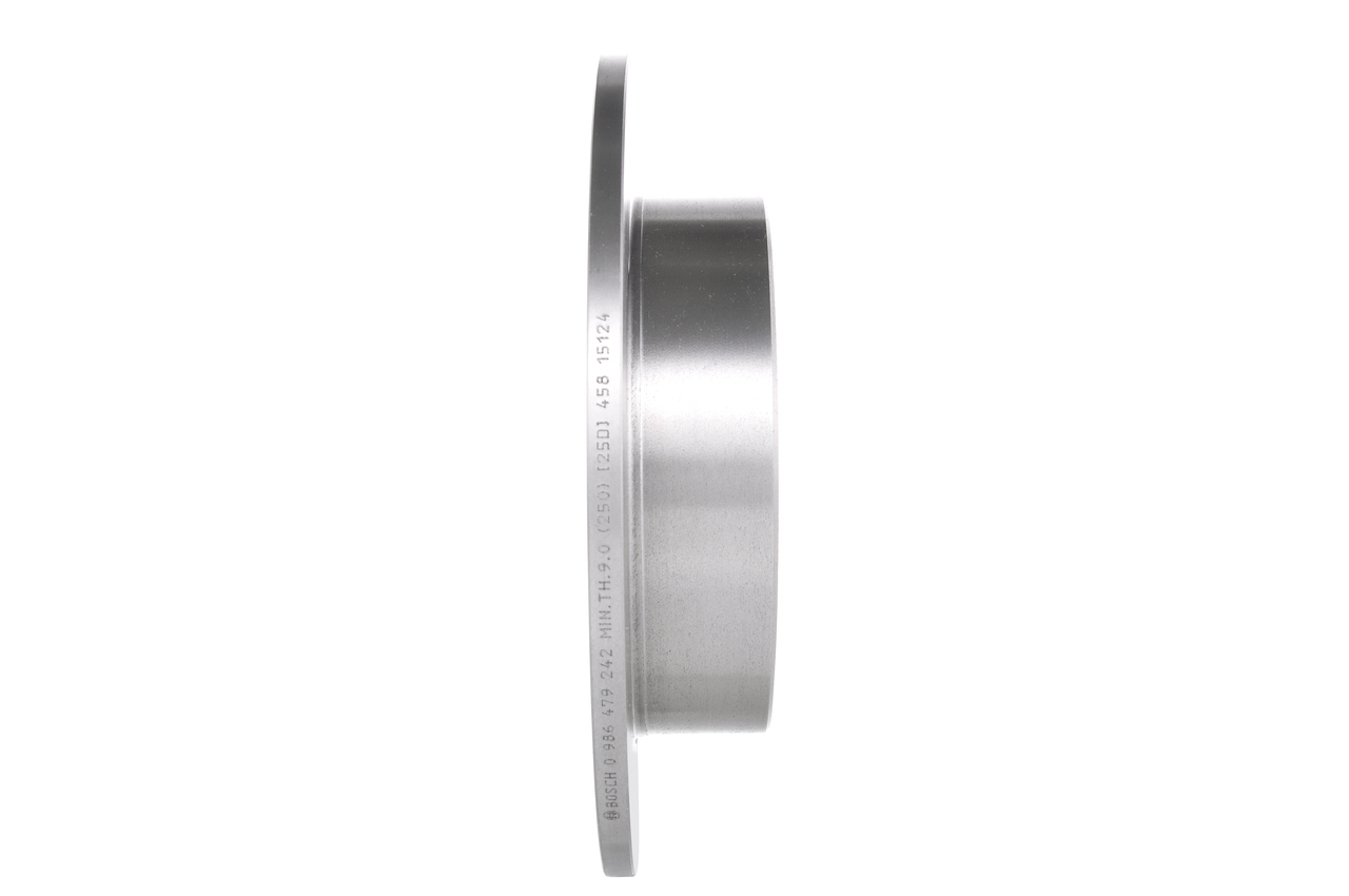 BOSCH Bremseskive 0986479242 fuld 280mm 10mm for TOYOTA