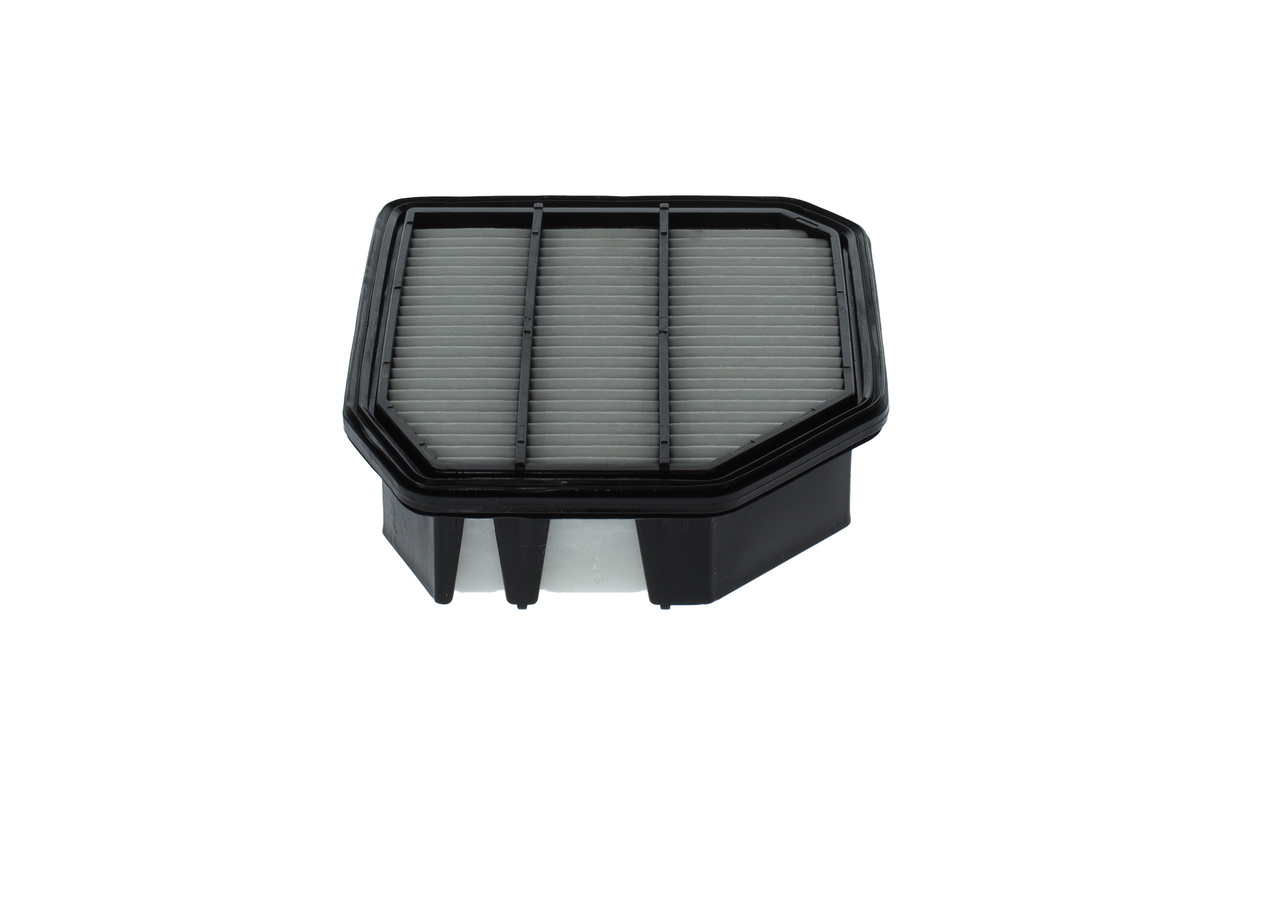 BOSCH Luftfilter f026400711 Filterindsats length_mm_203|Længde [mm]|200 width_mm_206|Bredde [mm]|167 height_mm_209|Højde [mm]|47 47mm for HONDA
