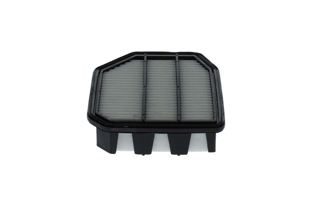 BOSCH Luftfilter F 026 400 711 Filterindsats length_mm_203|Længde [mm]|200 width_mm_206|Bredde [mm]|167 height_mm_209|Højde [mm]|47 47mm for HONDA