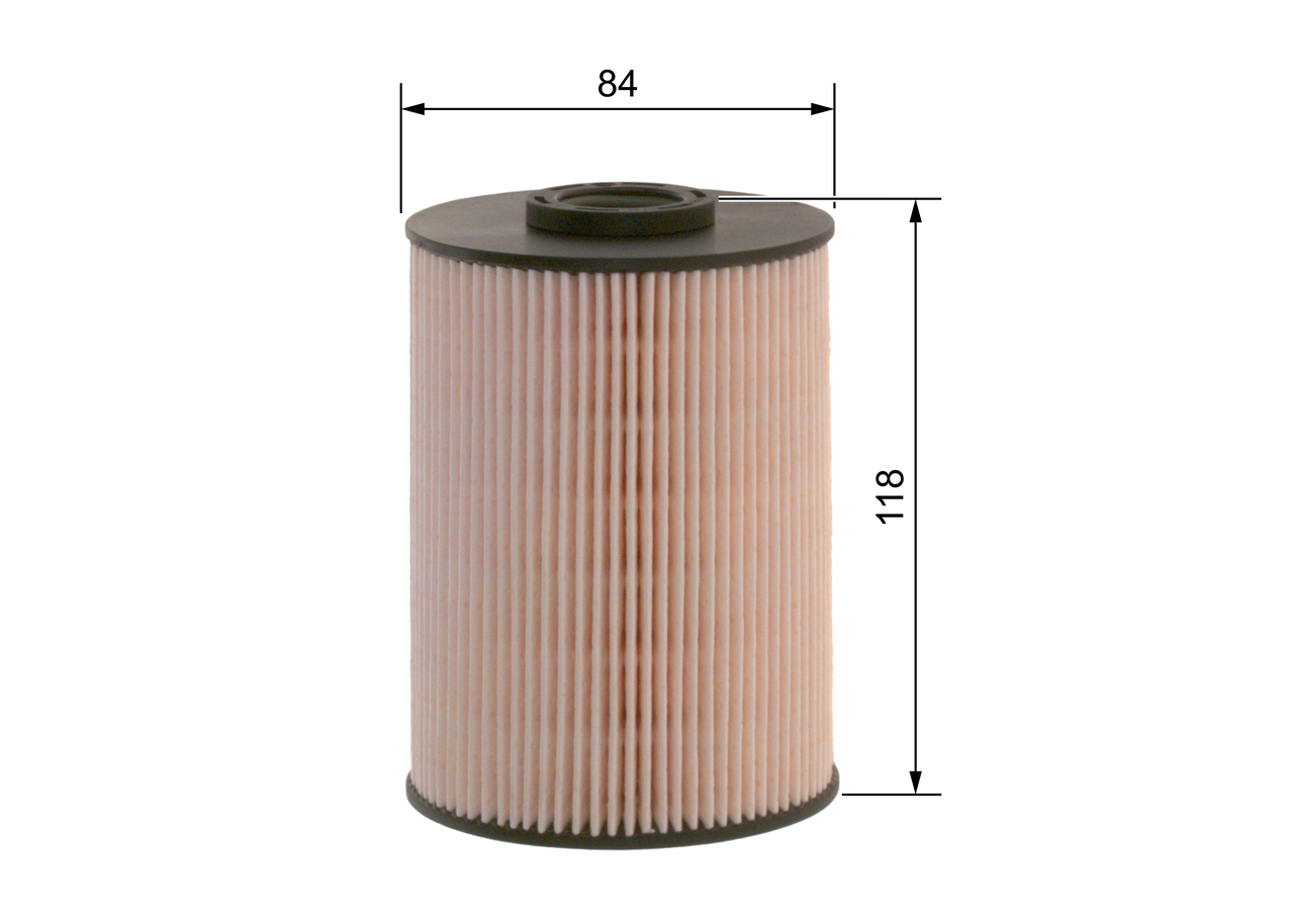 BOSCH Brændstof-filter f026402004 Filterindsats diameter_mm_200|Diameter [mm]|83,5 inner_diameter_1_mm_995|Inder diameter 1 [mm]|23 height_mm_209|Højd