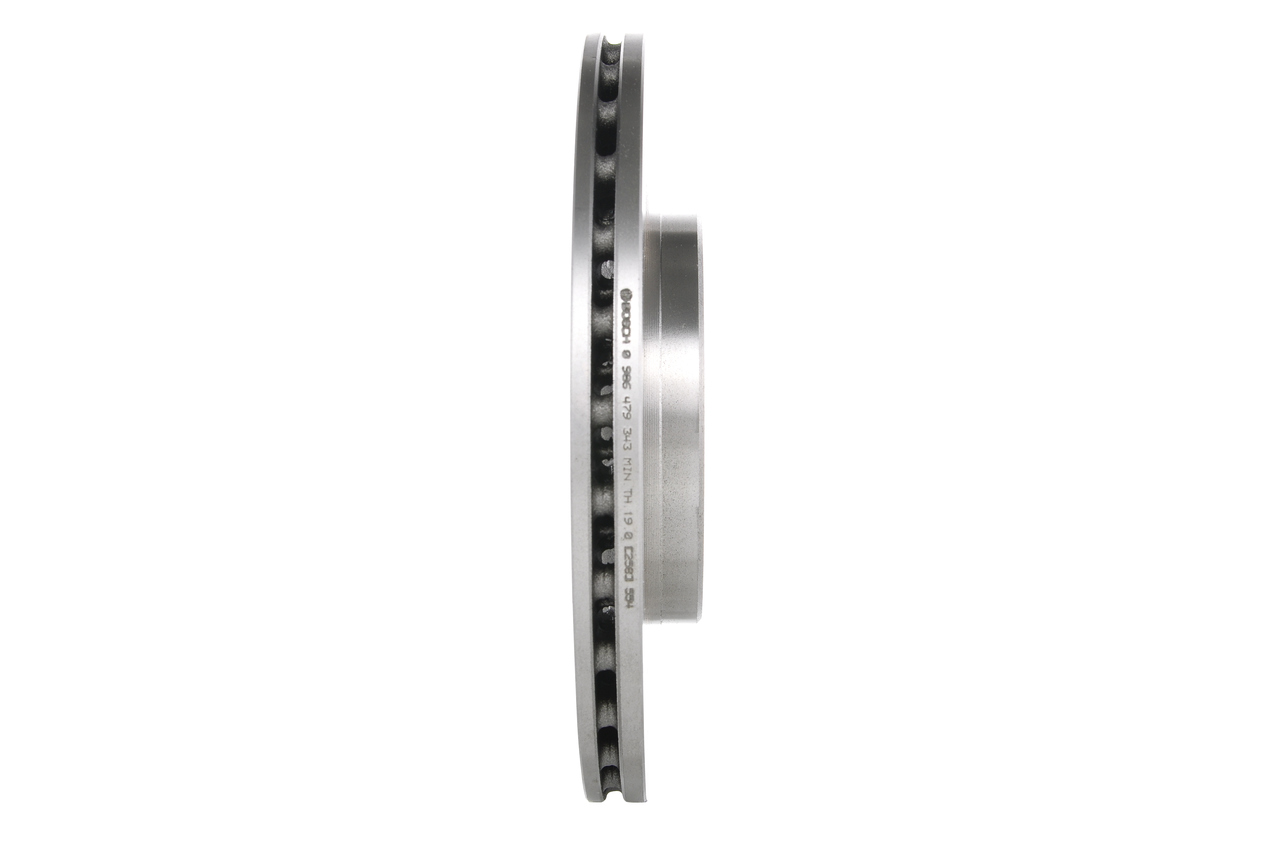 BOSCH Bremseskive 0986479343 ventileret 290mm 22mm for RENAULT