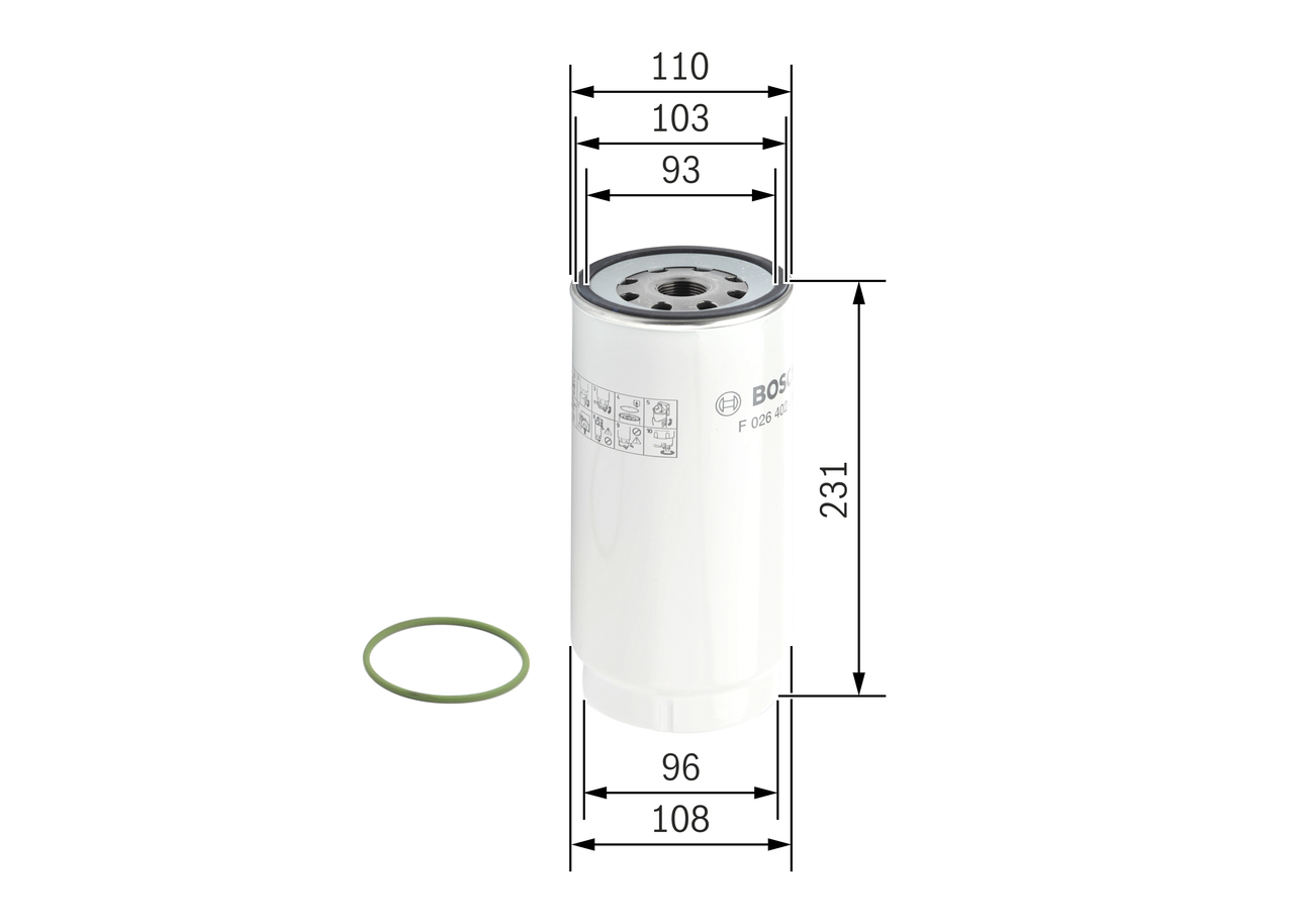 BOSCH f026402038 for DAF FAW MAN MERCEDES-BENZ RENAULT ASHOK LEYLAND