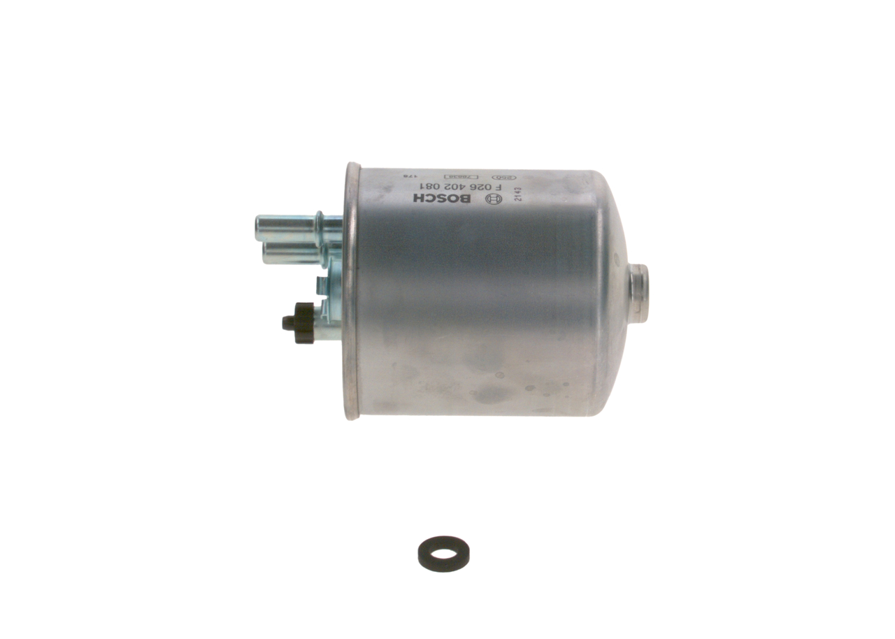 BOSCH Brændstof-filter f026402081 Lednings 143mm for RENAULT