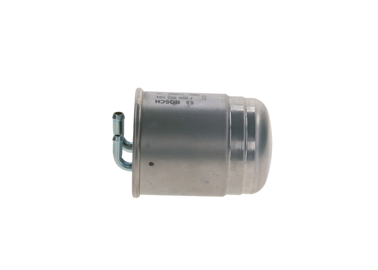 BOSCH Brændstof-filter f026402104 Lednings 135mm for MERCEDES-BENZ