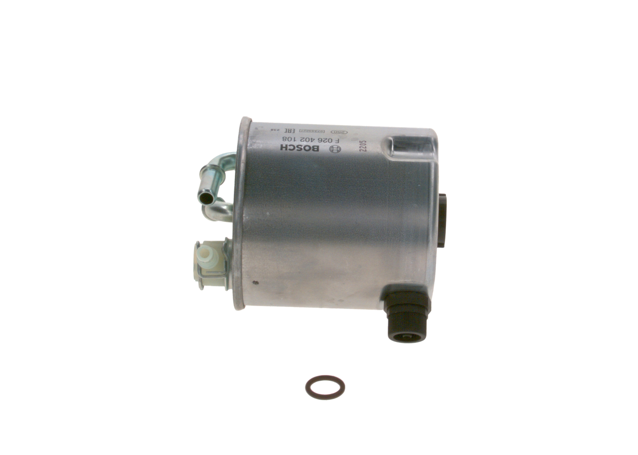 BOSCH Brændstof-filter f026402108 Lednings 126,5mm for RENAULT NISSAN