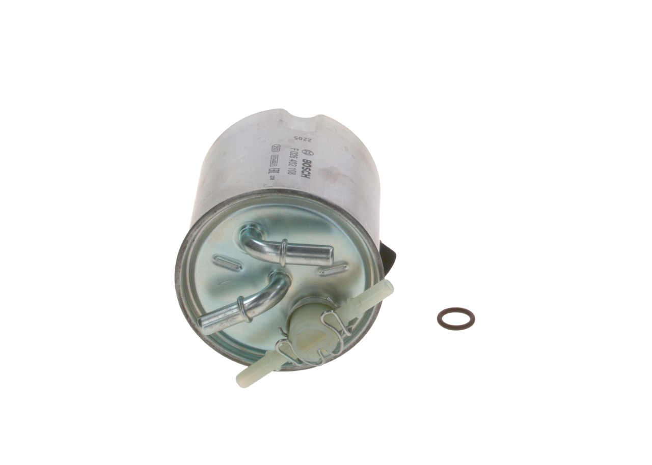 BOSCH Brændstof-filter f026402108 Lednings 126,5mm for RENAULT NISSAN