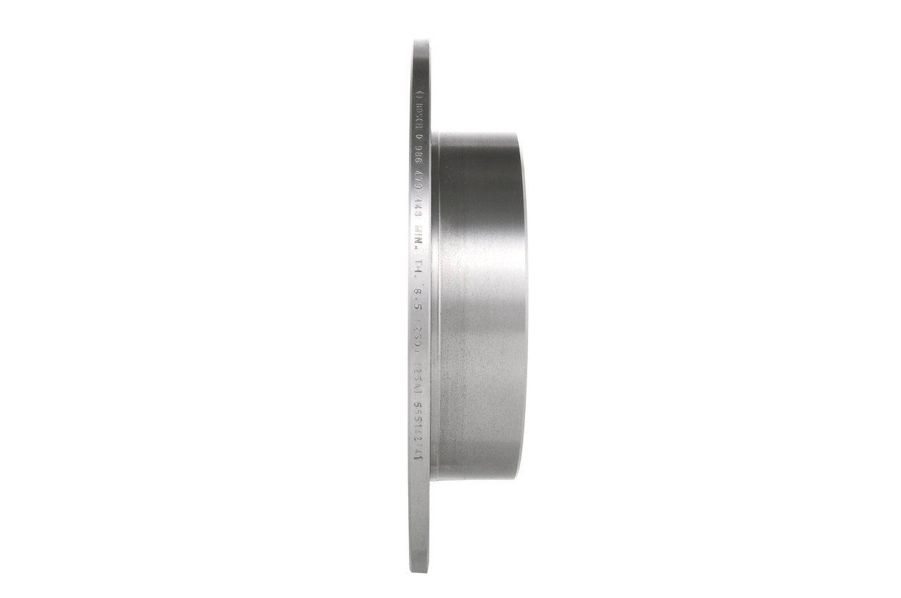 BOSCH Bremseskive 0986479448 fuld 290mm 10mm for TOYOTA