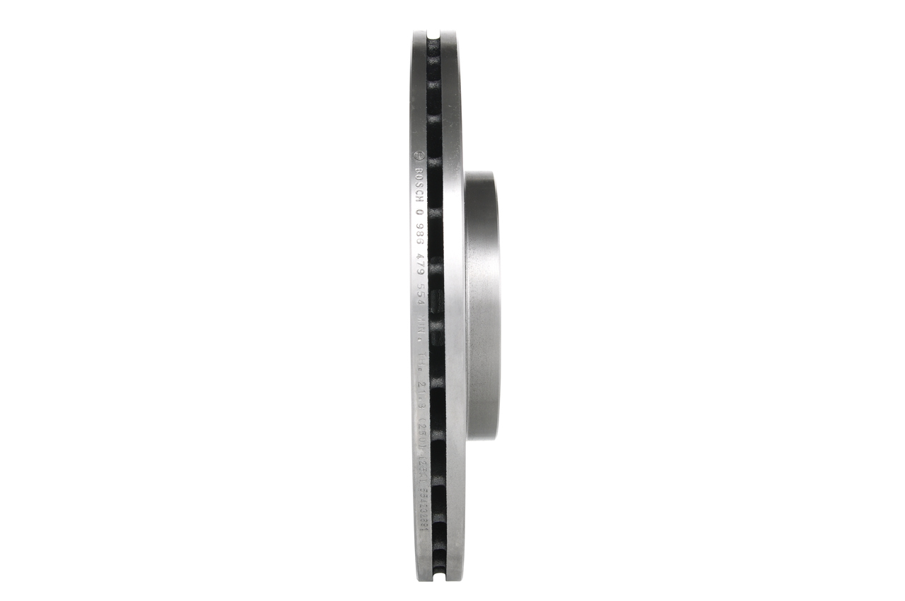 BOSCH Bremseskive 0986479554 ventileret 300mm 24mm for RENAULT
