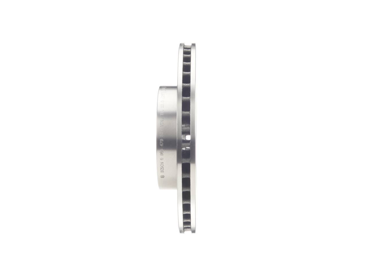 BOSCH Bremseskive 0986479564 ventileret 255mm 22mm for TOYOTA