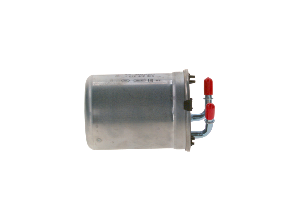 BOSCH Brændstof-filter f026402835 Lednings 131mm for VW