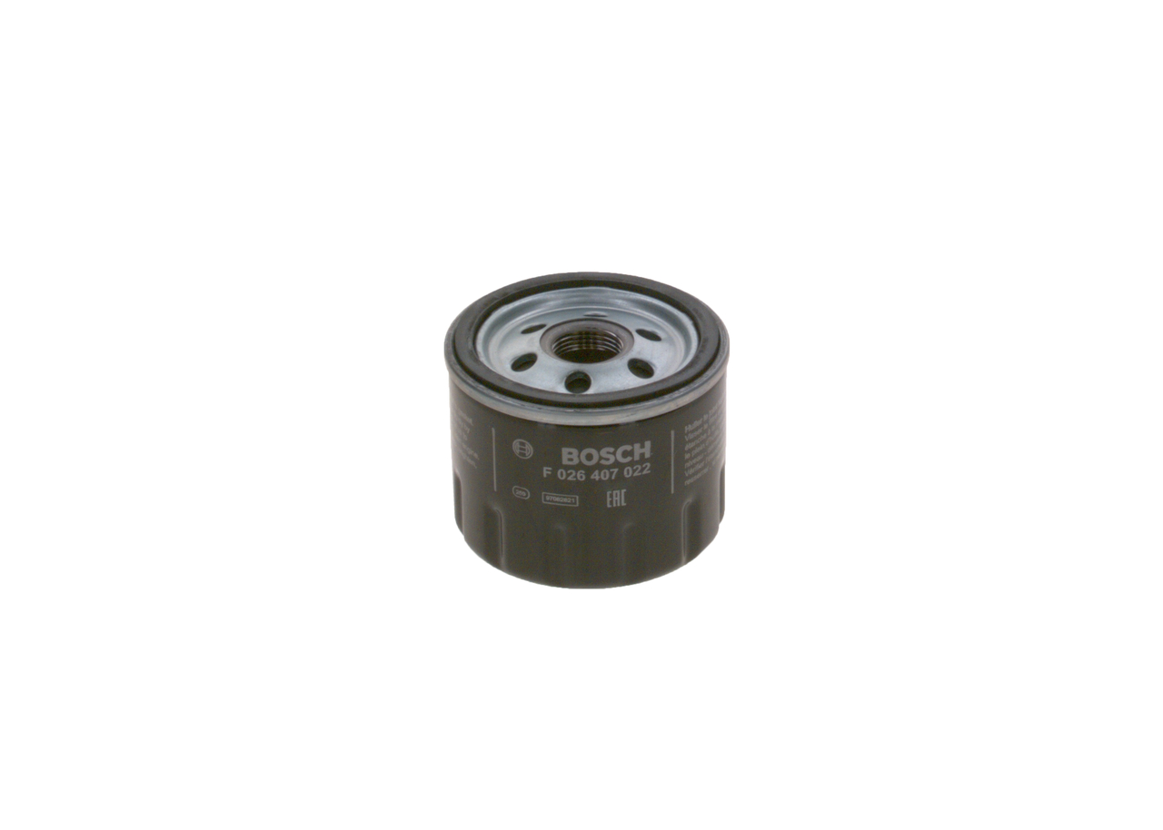 BOSCH Oliefilter f026407022 Påskruet 50mm M 20 x 1,5 for OPEL VAUXHALL SMART DACIA HONDA NISSAN RENAULT SUZUKI