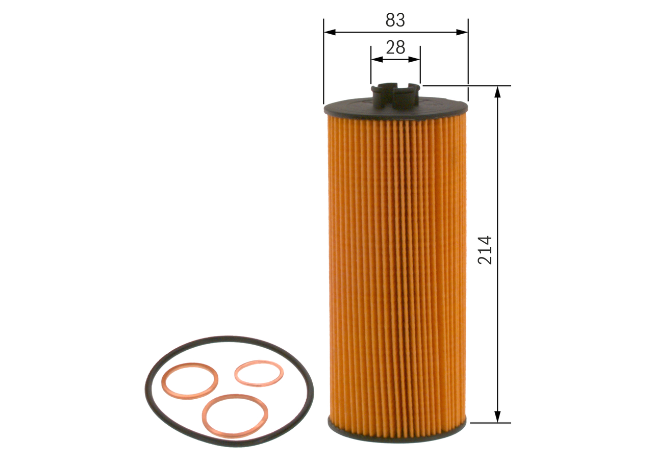 BOSCH f026407026 83mm for VOLVO MERCEDES-BENZ FREIGHTLINER