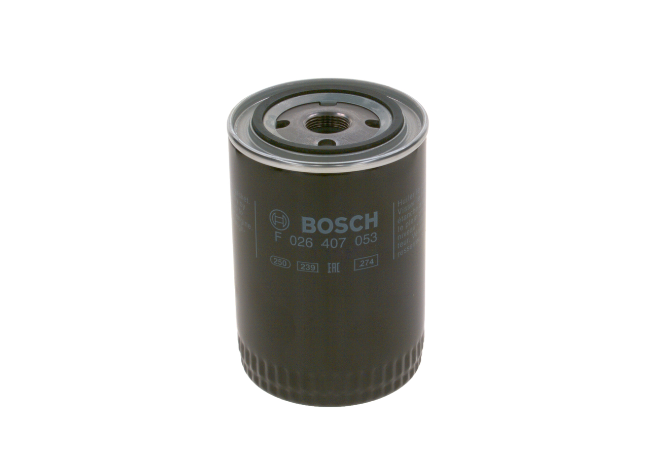 BOSCH Oliefilter f026407053 Påskruet 142mm M 22 x 1,5 for IVECO FIAT PEUGEOT CITROËN RENAULT