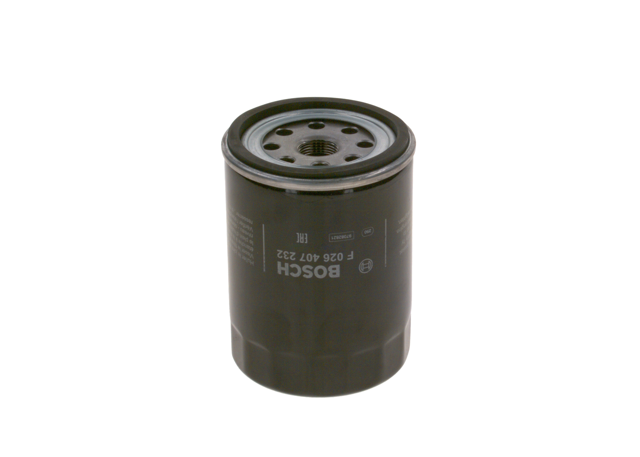BOSCH Oliefilter f026407232 Påskruet 100mm M 20 x 1,5 for OPEL VAUXHALL ISUZU HYUNDAI MITSUBISHI