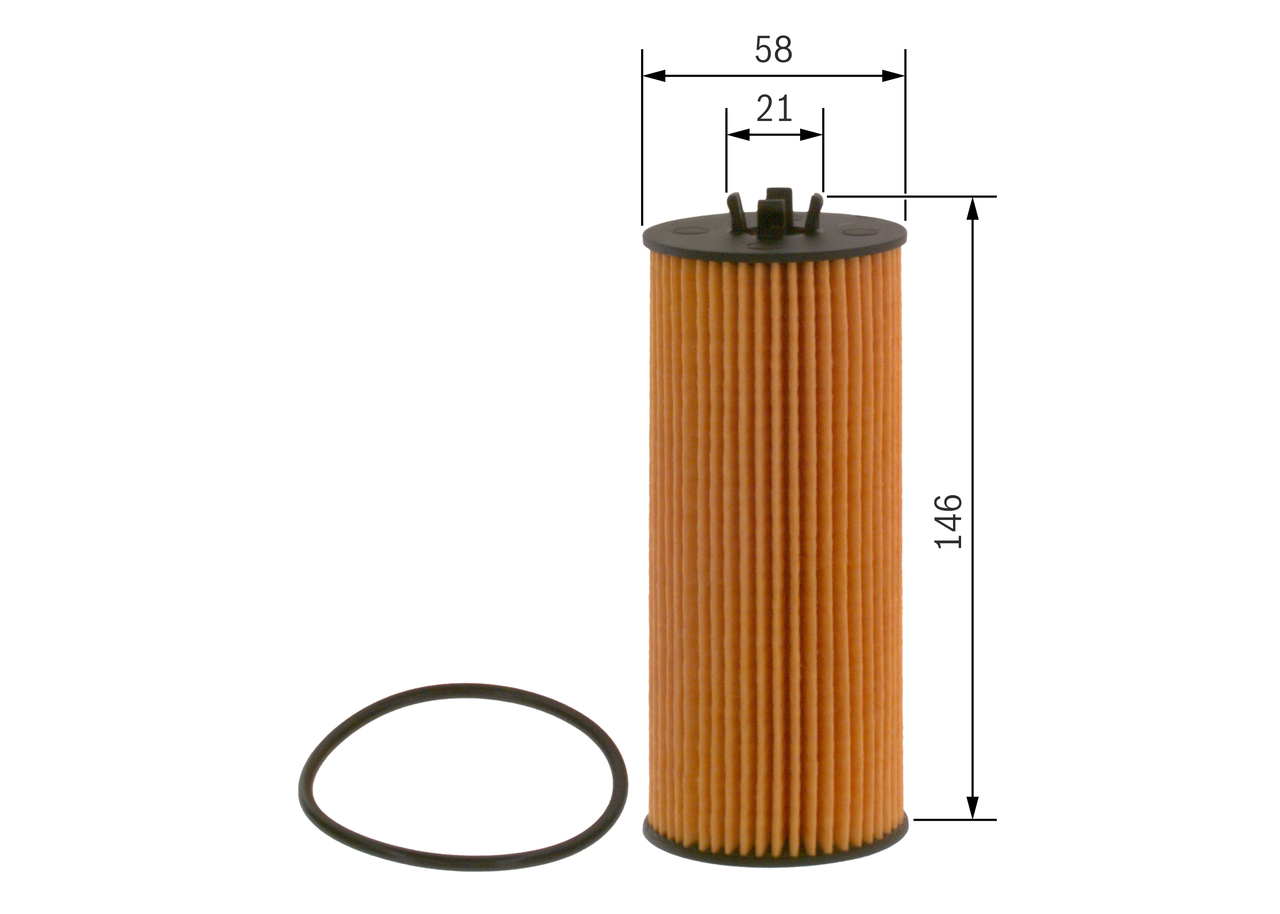 BOSCH Oliefilter F 026 407 237 Filterindsats supplementary_articlesupplementary_info_596|Tillægsartikel/Yderligere info.|med pakning height_mm_209|Høj