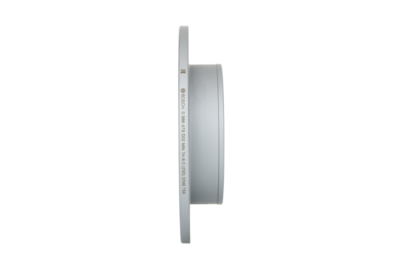 BOSCH Bremseskive 0986479d02 fuld 234mm 10mm for HYUNDAI