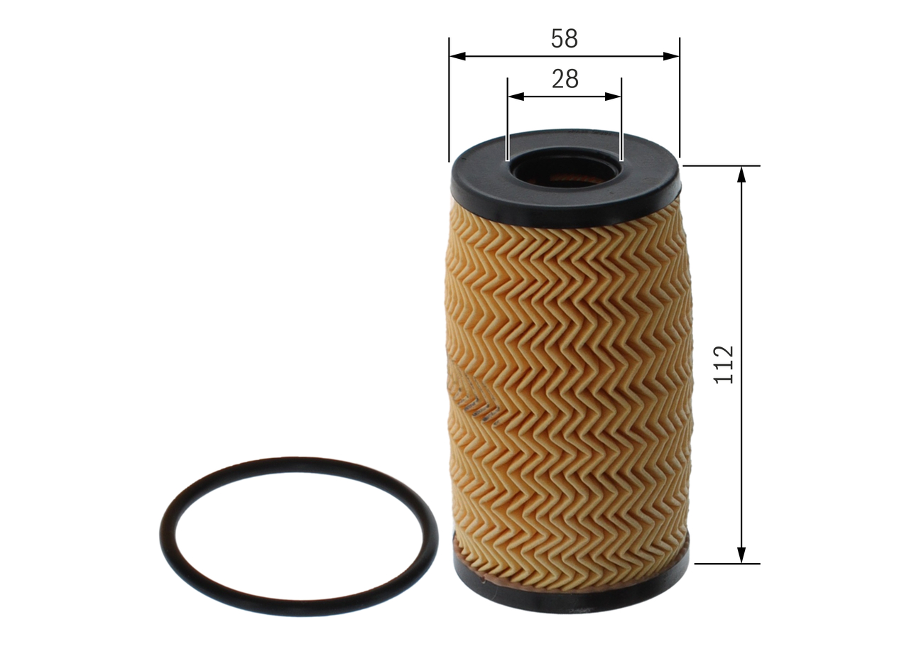 BOSCH Oliefilter f026407317 Filterindsats supplementary_articlesupplementary_info_596|Tillægsartikel/Yderligere info.|med pakning height_mm_209|Højde
