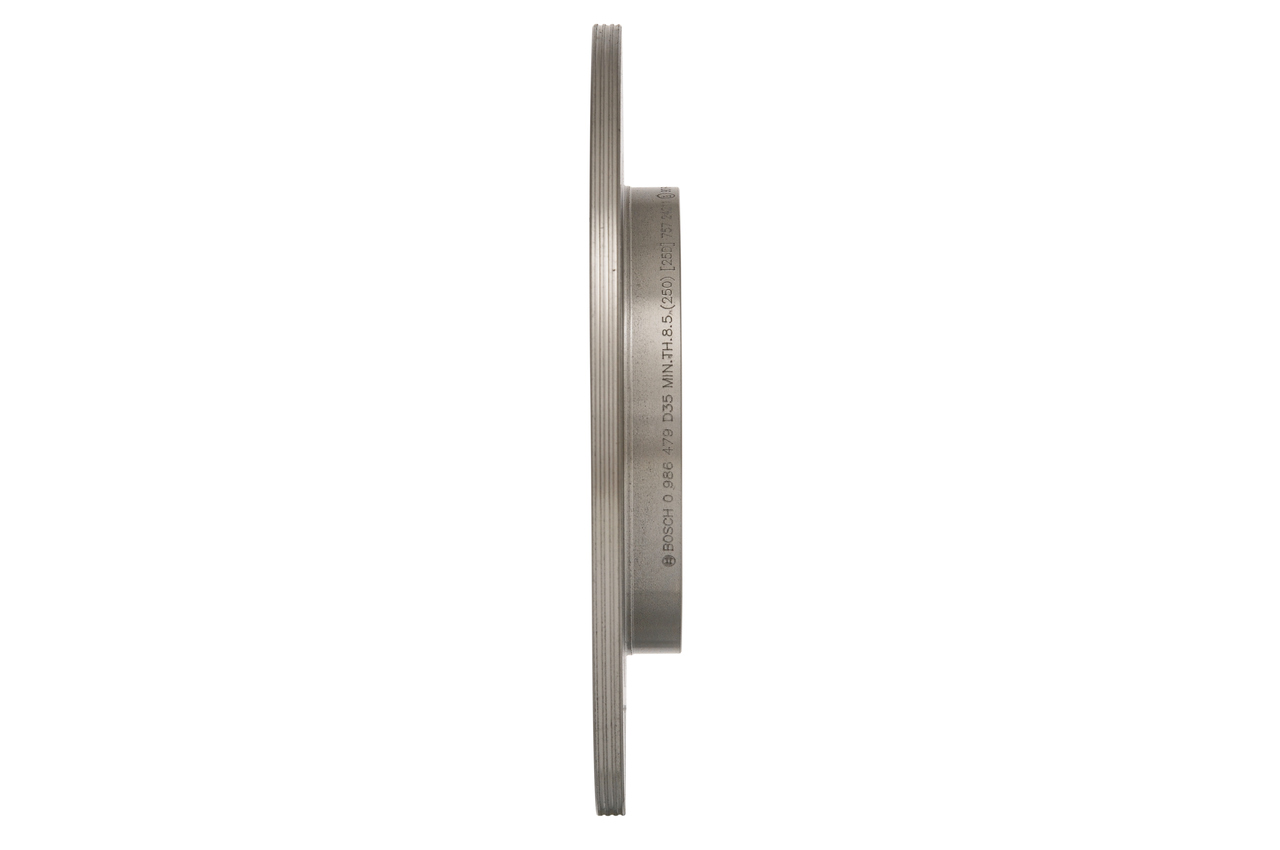 BOSCH Bremseskive 0986479d35 indvendig ventileret 279mm 10mm for LEXUS