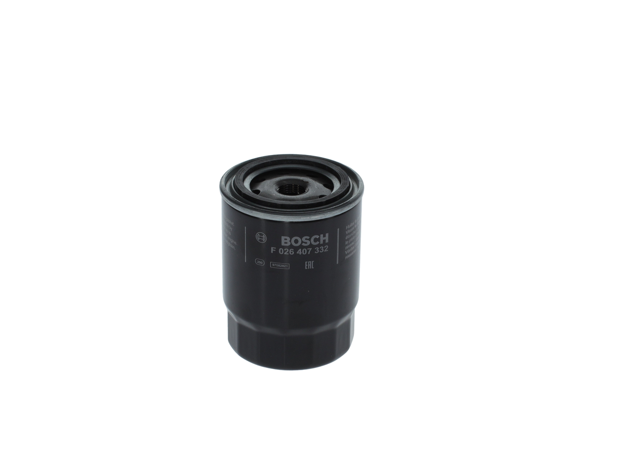 BOSCH Oliefilter F 026 407 332 Påskruet 117mm 3/4 16 UNF-2B for KIA