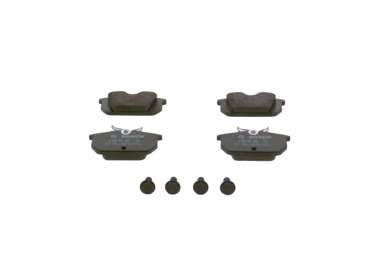 BOSCH Bremseklodser 0986491030 for LANCIA FIAT ALFA ROMEO