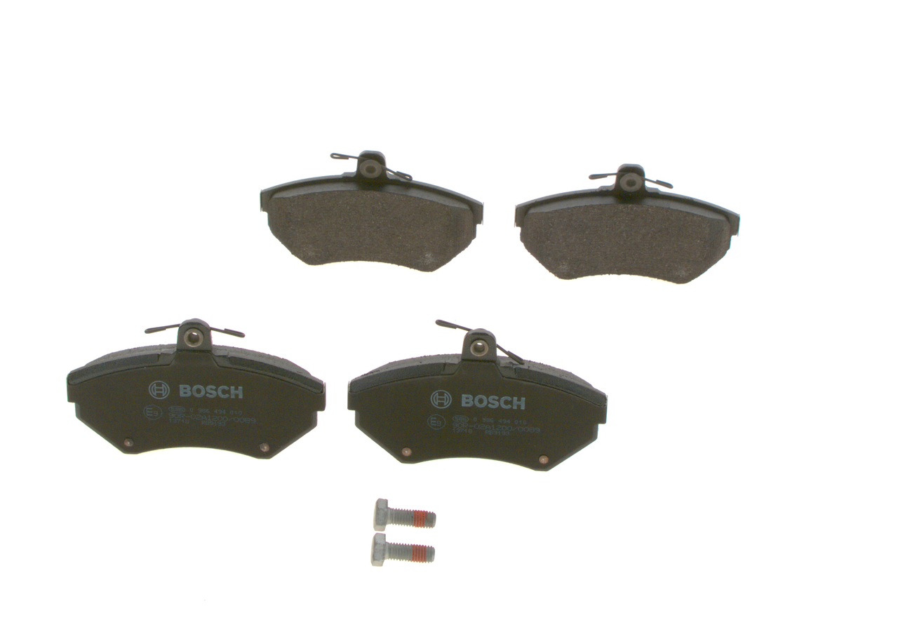 BOSCH Bremseklodser 0986494010 for VW