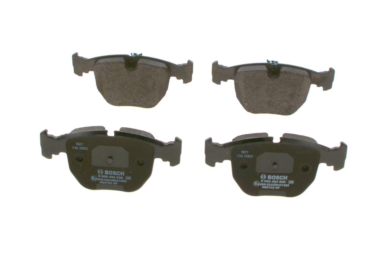 BOSCH Bremseklodser 0986494028 for BMW ROVER