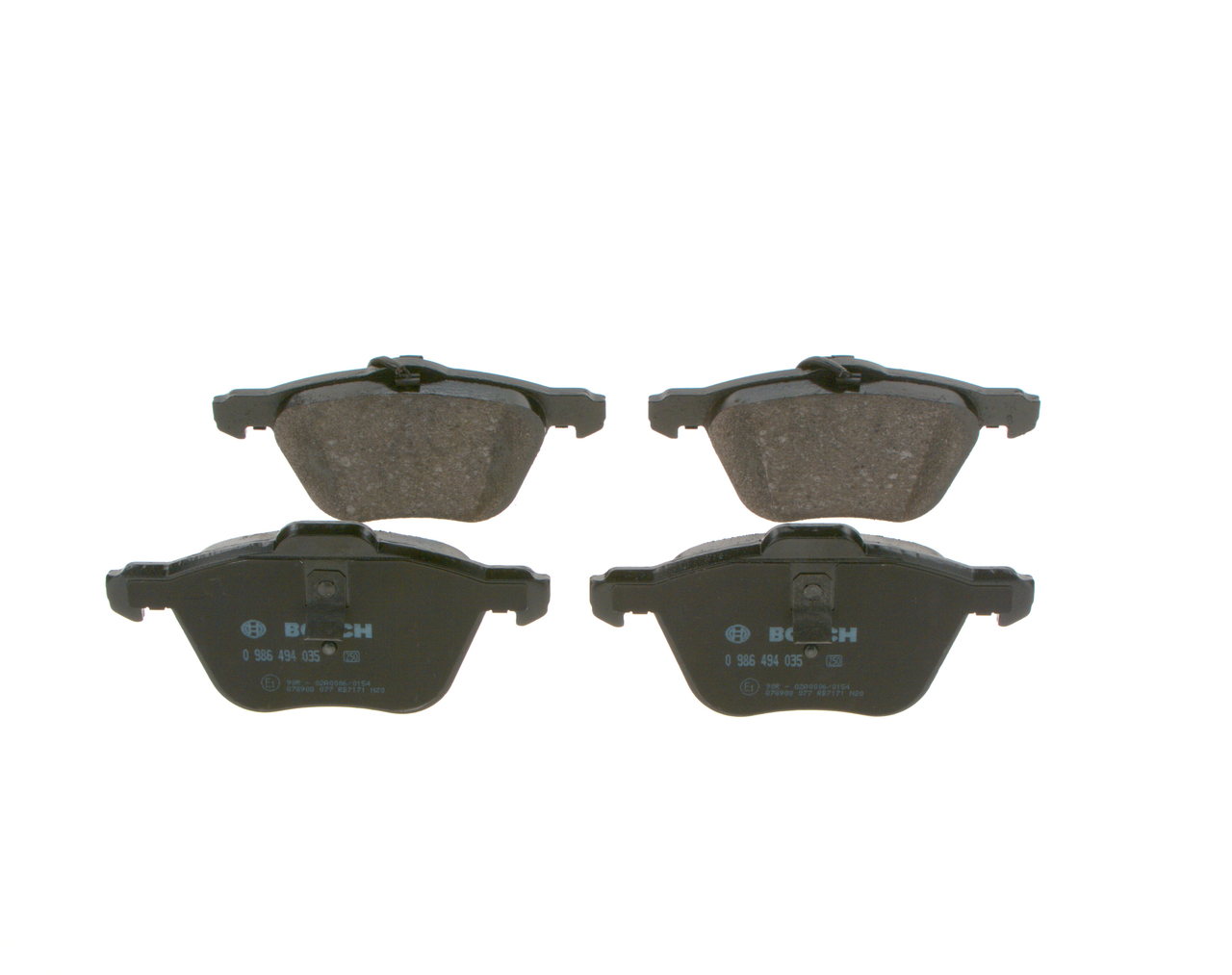 BOSCH Bremseklodser 0986494035 for FORD