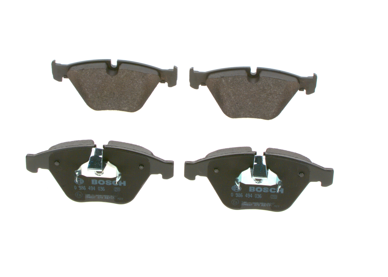 BOSCH Bremseklodser 0986494036 for BMW