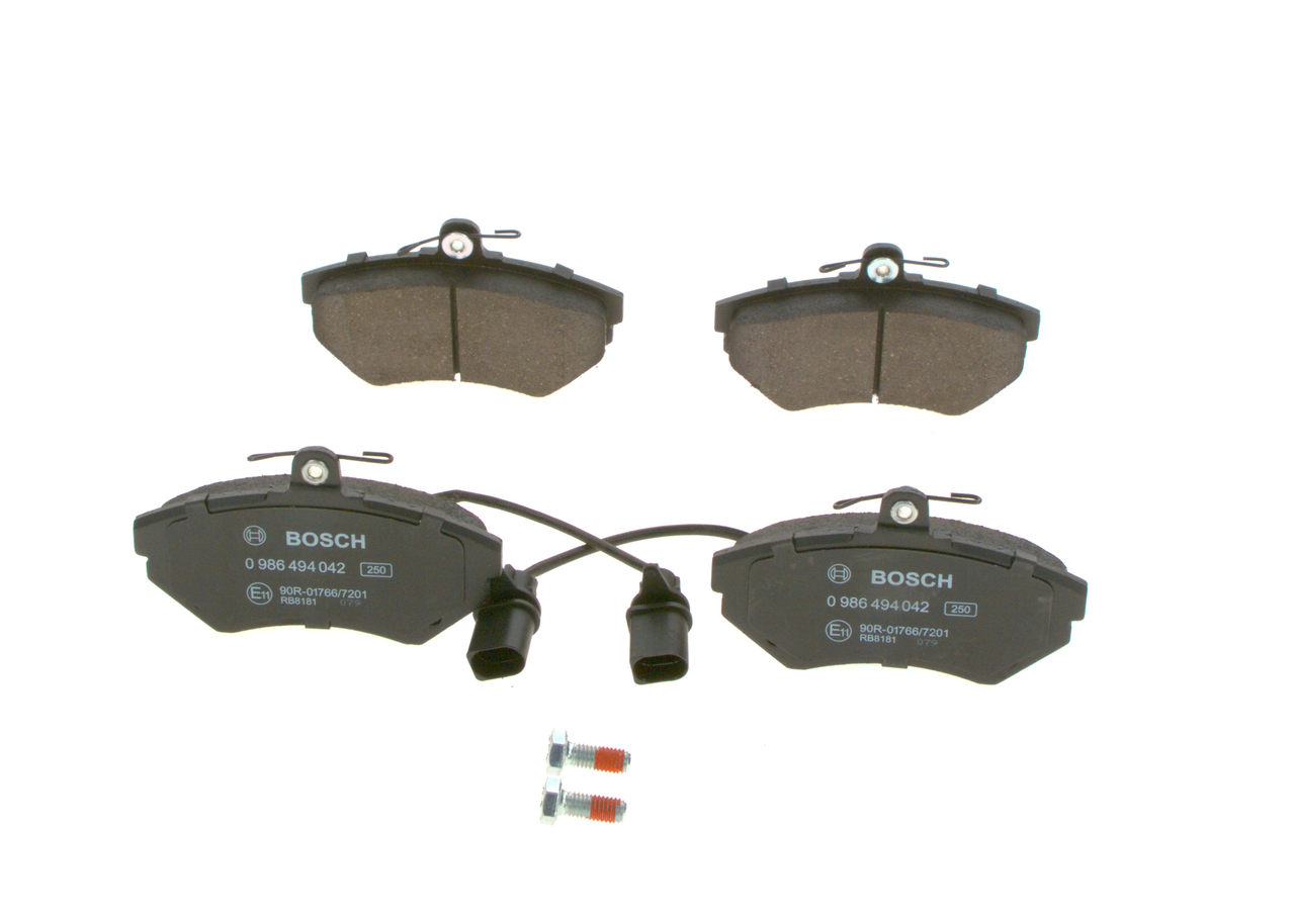 BOSCH Bremseklodser 0986494042 for KARRY VW