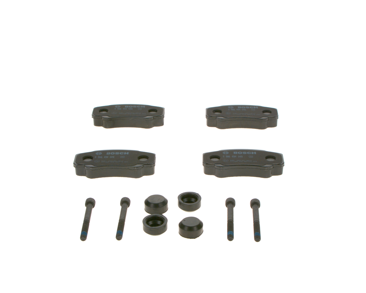 BOSCH Bremseklodser 0986494049 for PEUGEOT LANCIA