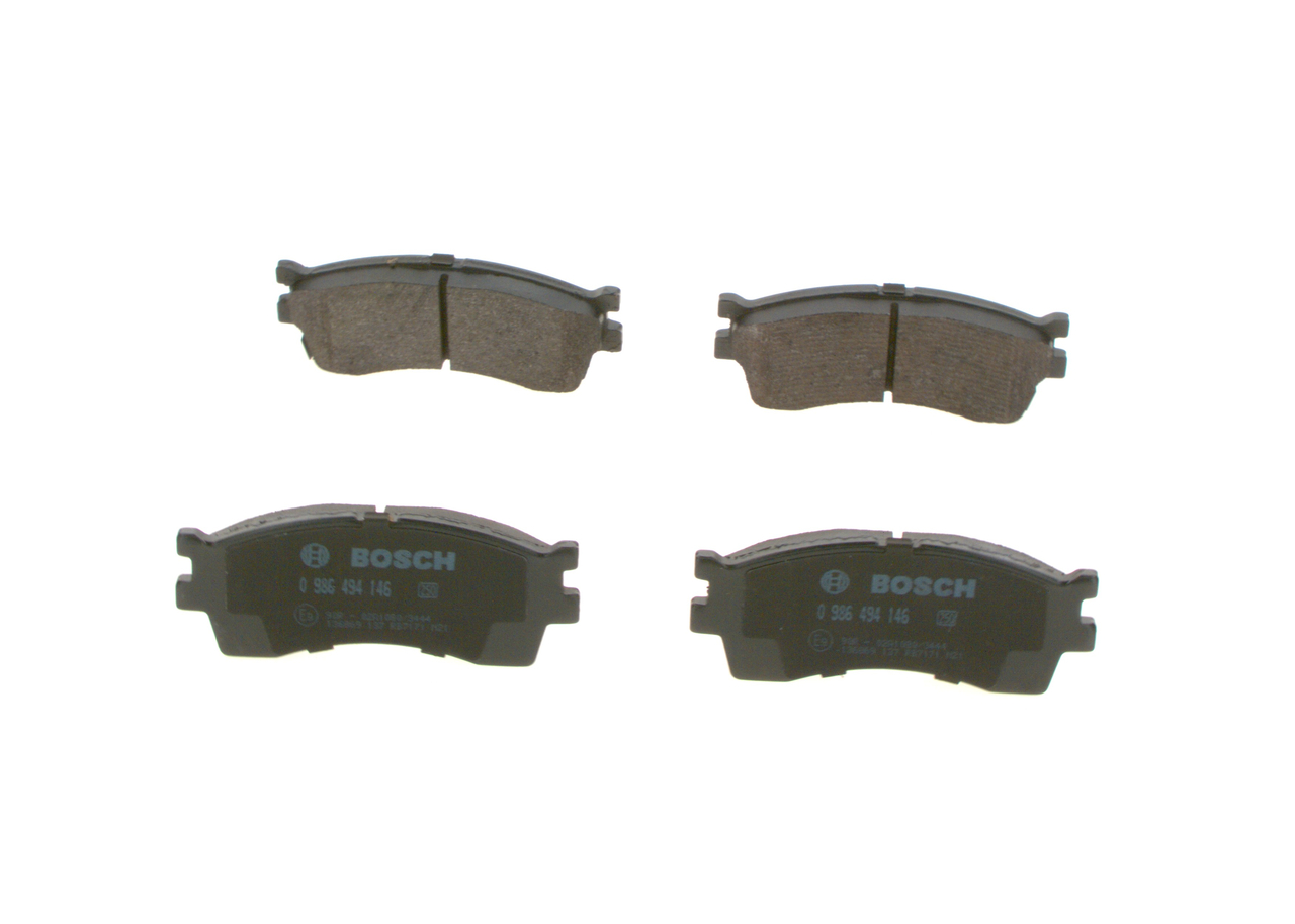 BOSCH Bremseklodser 0986494146 for ALFA ROMEO KIA